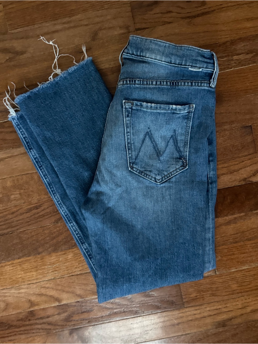 MOTHER Women’s Pixie Dazzler Ankle Fray Jeans 29